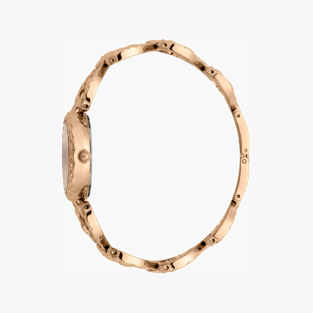 Just Cavalli Women's Rose Gold Watch, Silver Dial | Jc1l132m0085