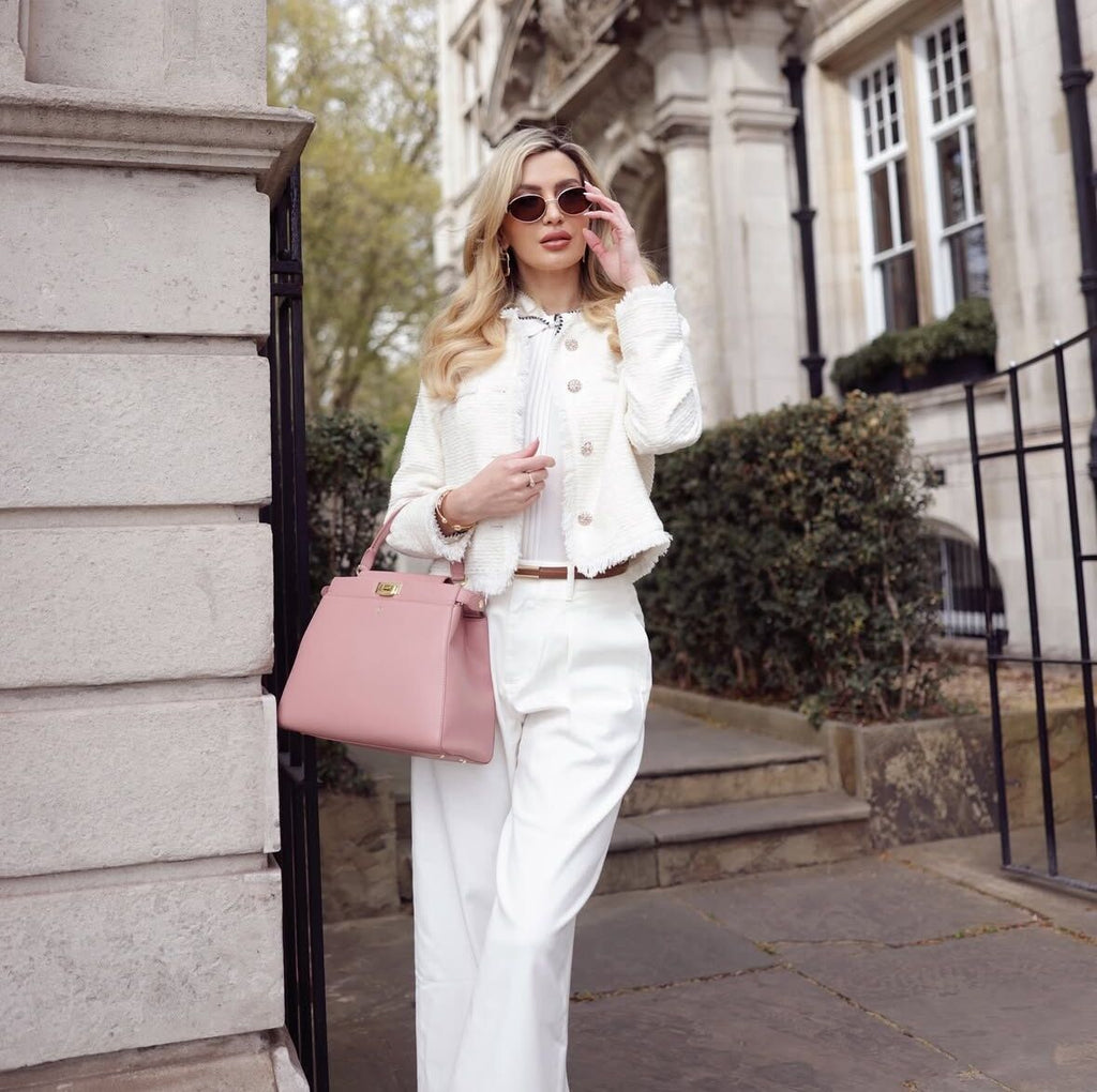 Sac bandoulière Elm couleur nude