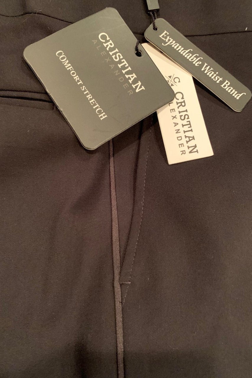 Pantalon de smoking extensible Austin Black Performance 