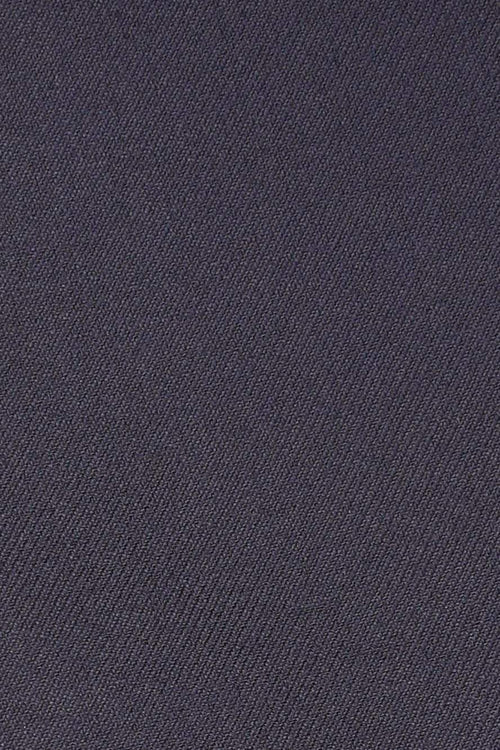 Pantalon de costume « Bradley » bleu marine en laine mélangée de luxe - Ourlet non cousu