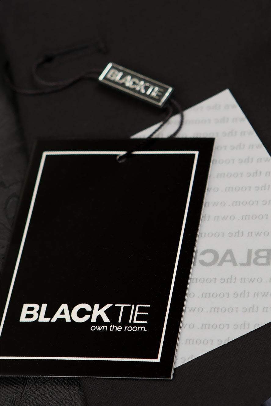 Veste de smoking noire « Milan » à pointe (pièces séparées)