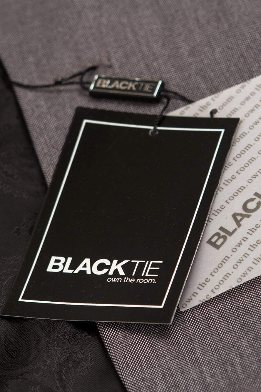 Veste de smoking grise à pois "Sebastian" (Séparé)